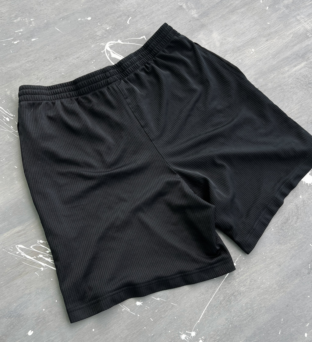 Starter Black Mesh Shorts - M