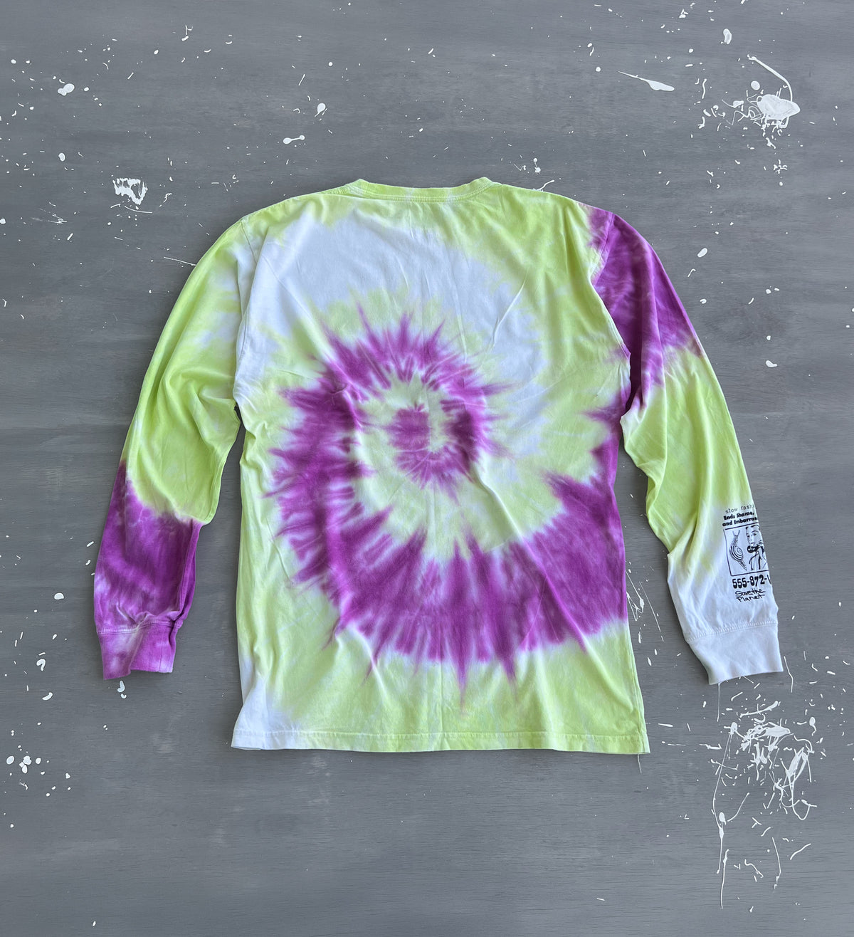 Vans Slow Fashion Skeleton Tie-Dye - L