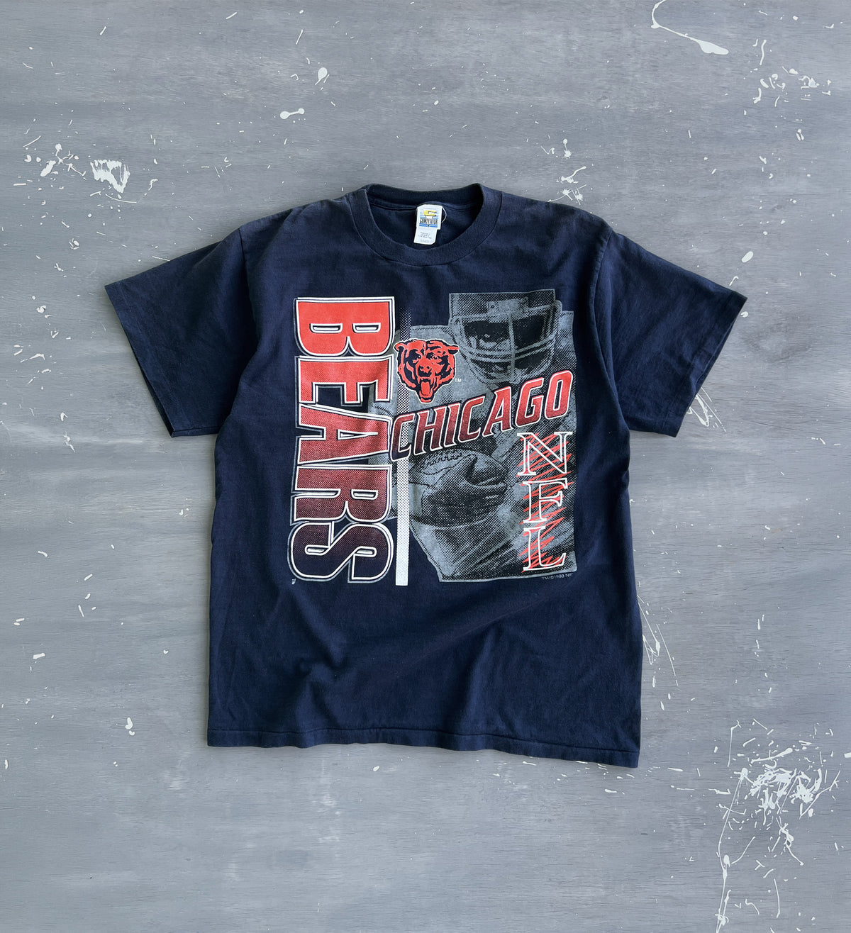 Vintage 1993 Chicago Bears Player - L